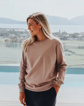 ** CLEARANCE ** Non BF - Women's Sweatshirt | Jackson Crew Camel