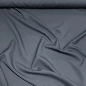 6pcs - Premium Poly (Poplin) Drapery Panels 3' Tall x 58" Wide - Gray 7515