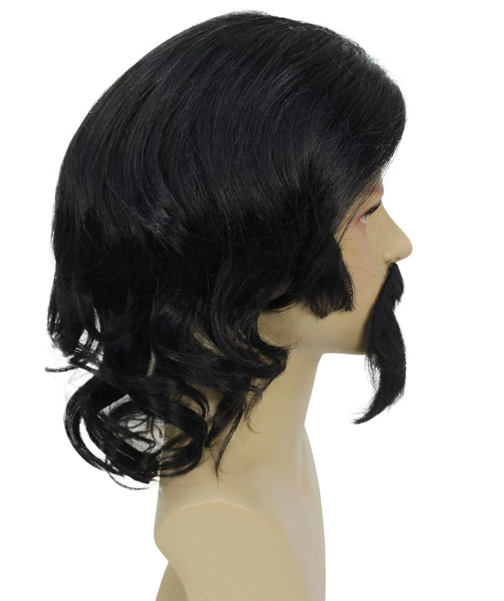 Adult Men's The Dude Big Lebowski Wig & Beard Kit | Multiple Color Options