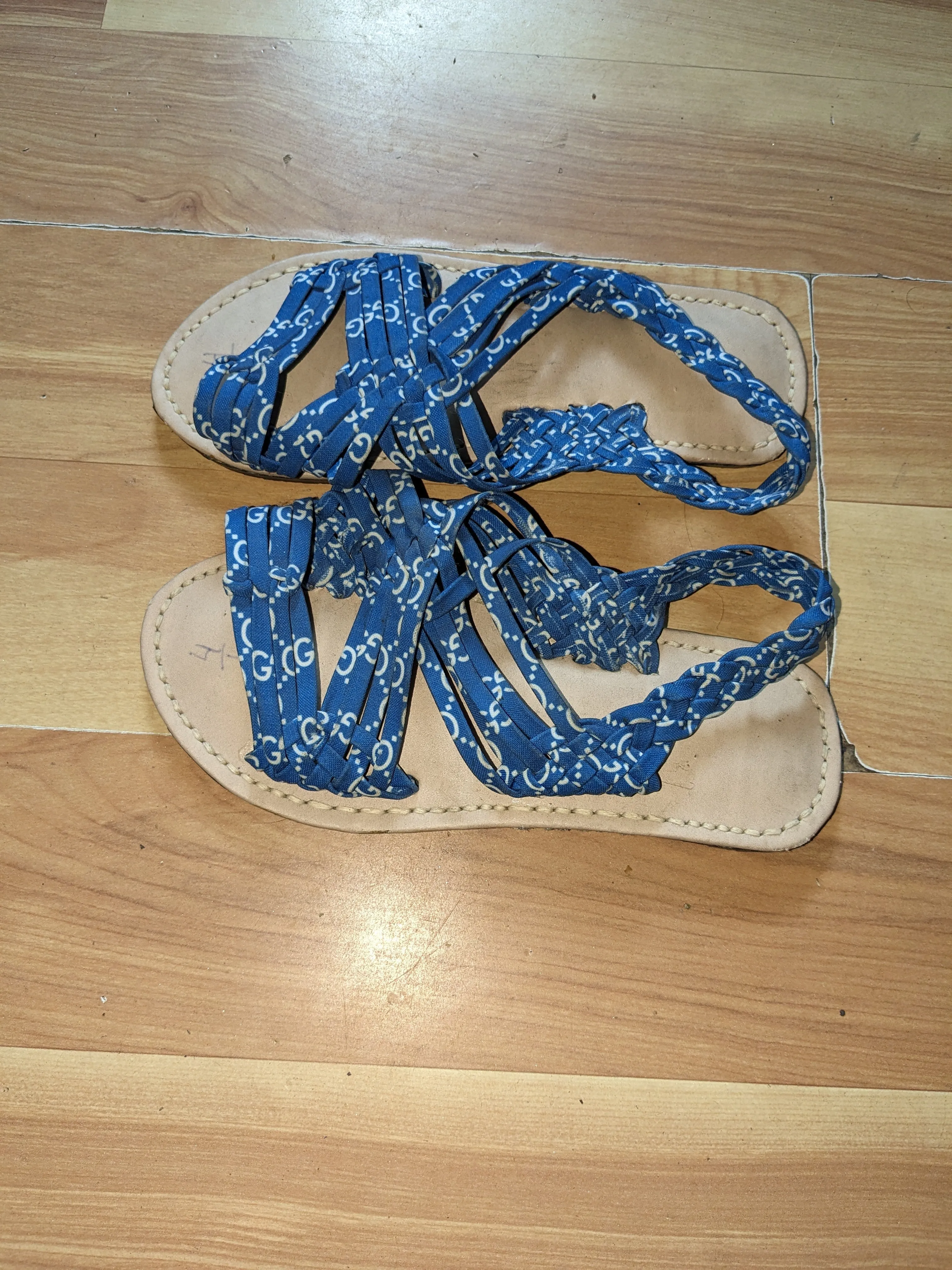 Blue Mexico Sandals