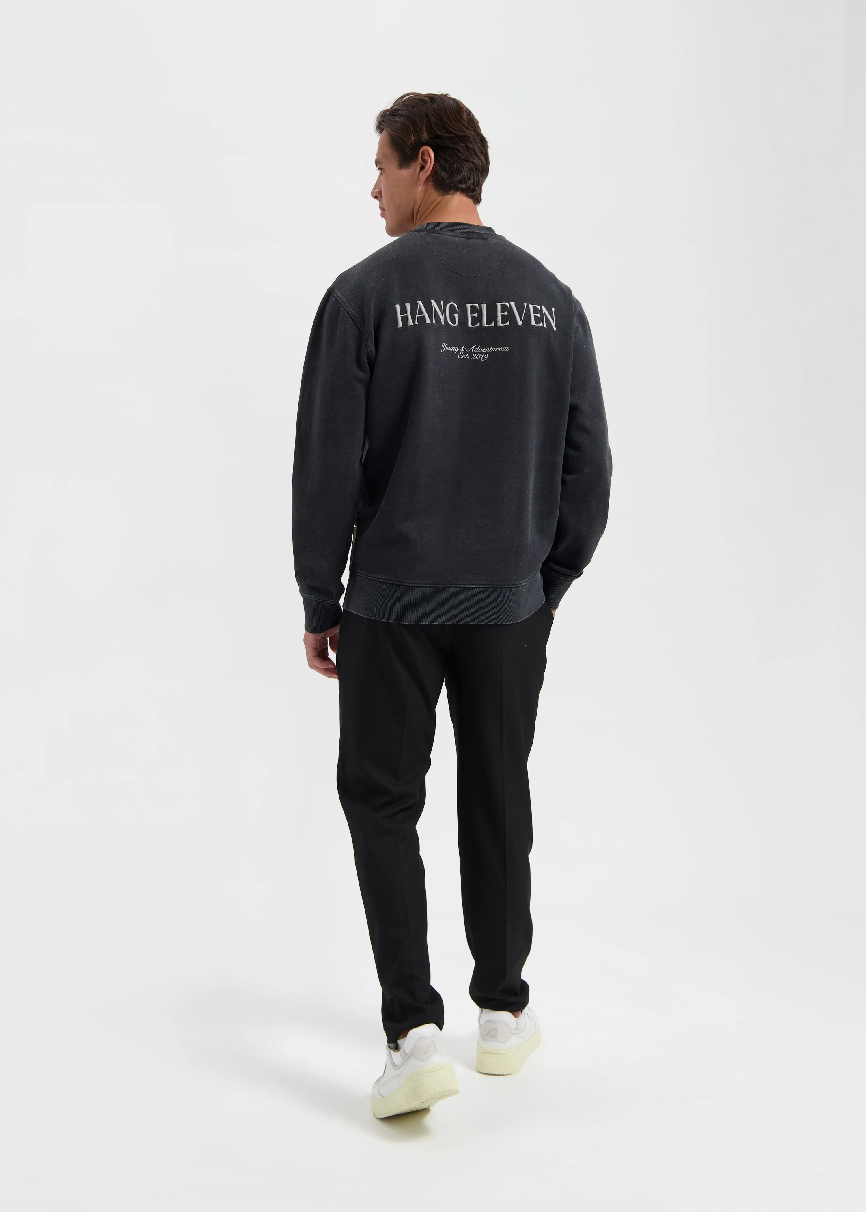 Brand Crewneck - Acid Wash