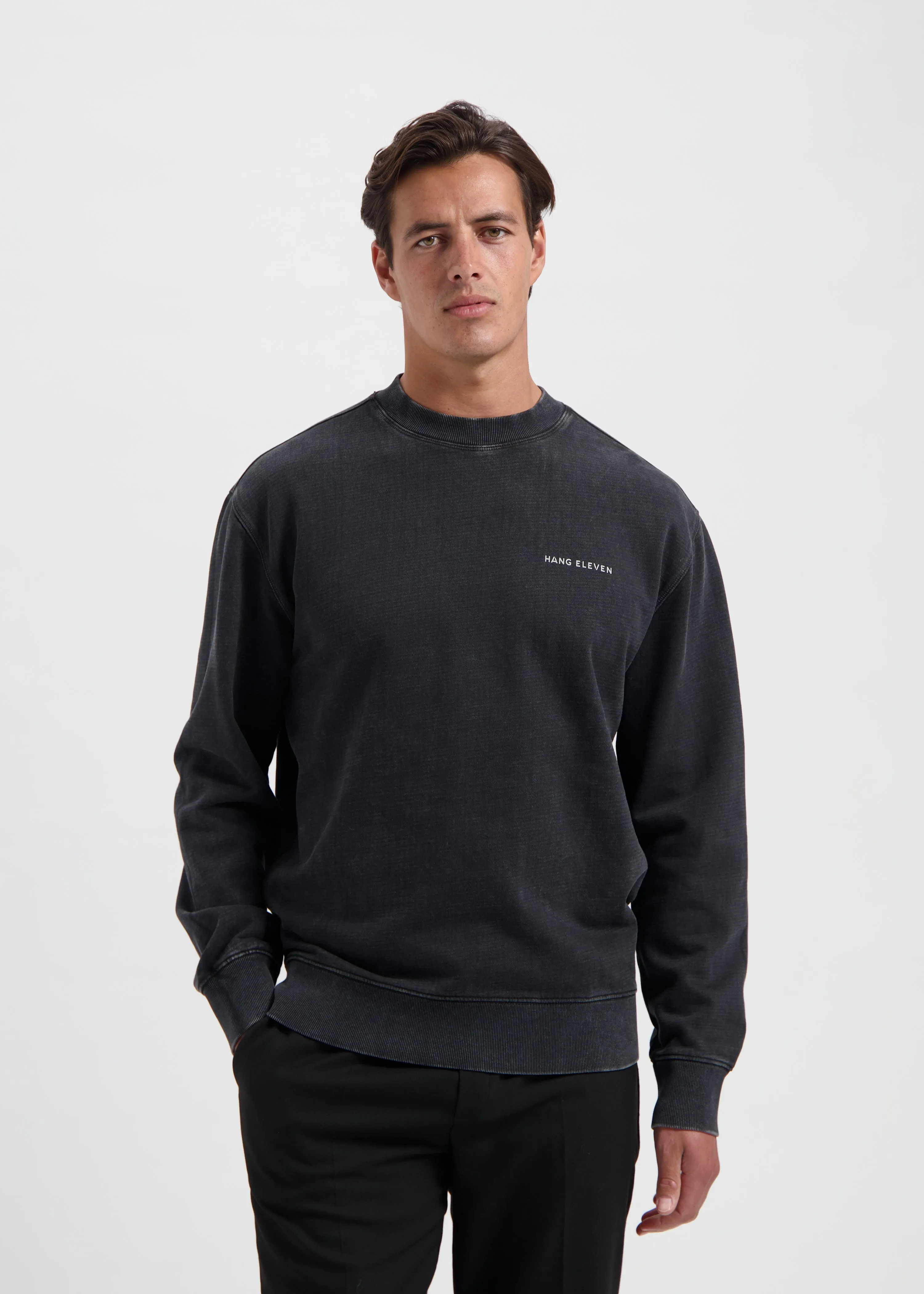Brand Crewneck - Acid Wash