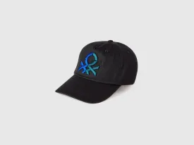 Brand Logo Black Baseball Cap