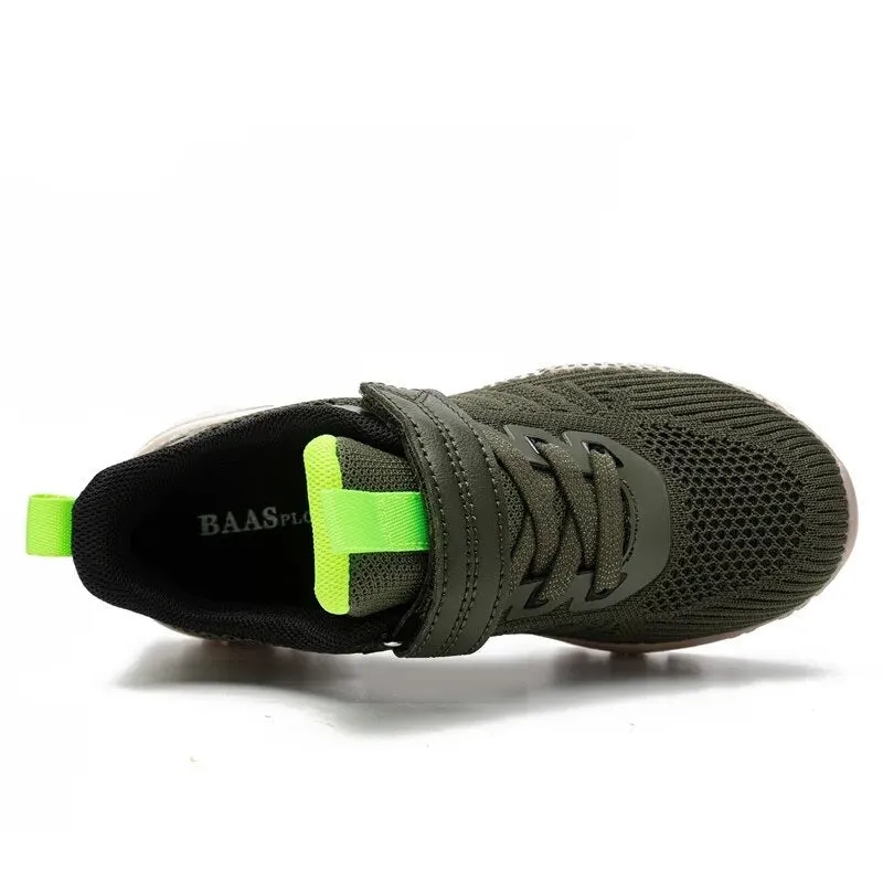 Breathable and Lightweight Boys Sport Sneakers