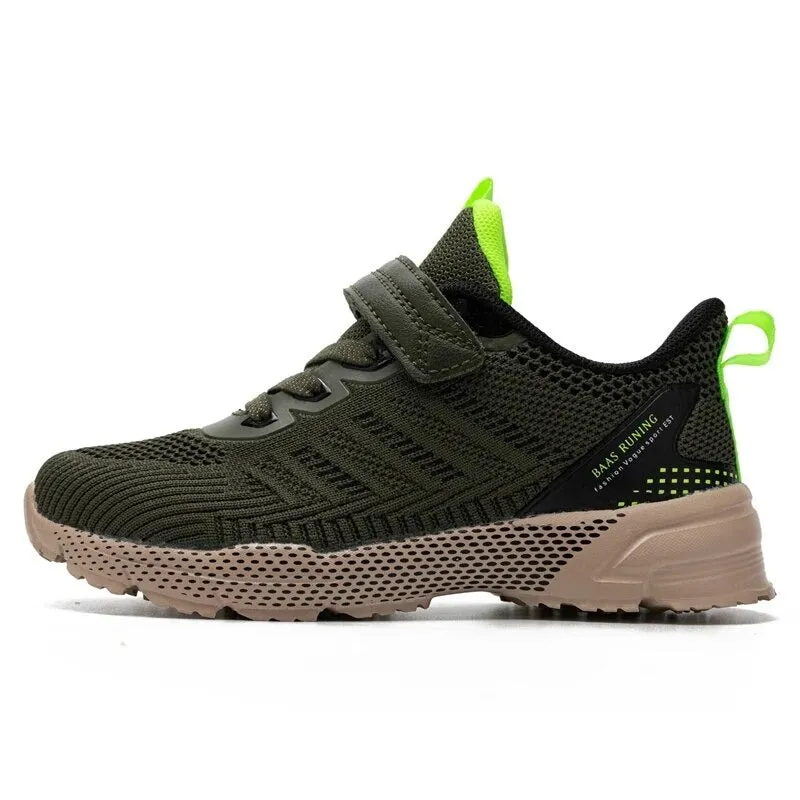 Breathable and Lightweight Boys Sport Sneakers
