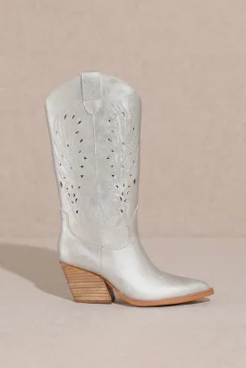 BROCKS SILVER BOOTS