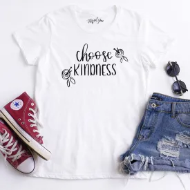 Choose Kindness Ladies Short Sleeve Shirt