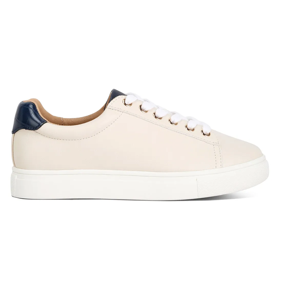 Colette Croc Back Panel Sneakers