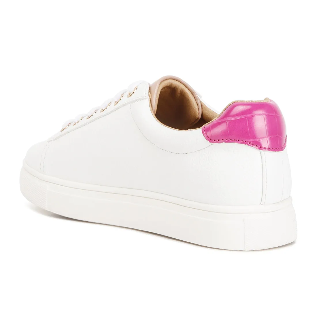 Colette Croc Back Panel Sneakers
