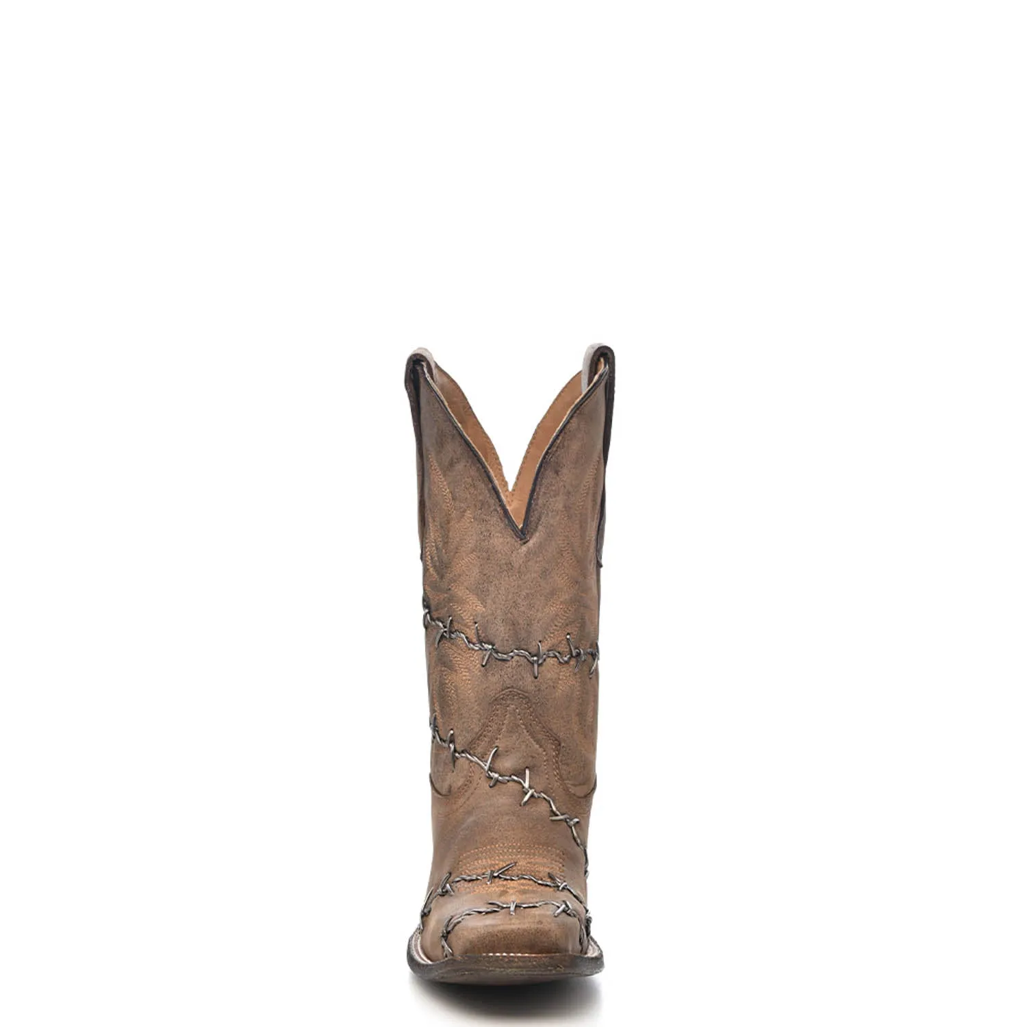 Corral Mens Brown Cowhide Leather Cowboy Boots