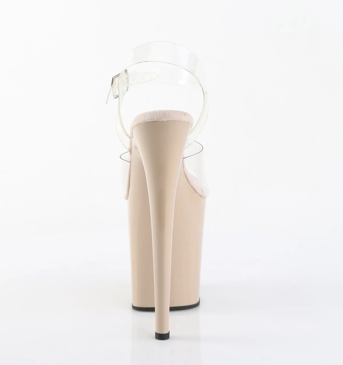 FLAMINGO-808 Nude Platform Sandals
