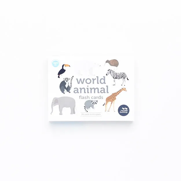 Flash Cards - World Animals