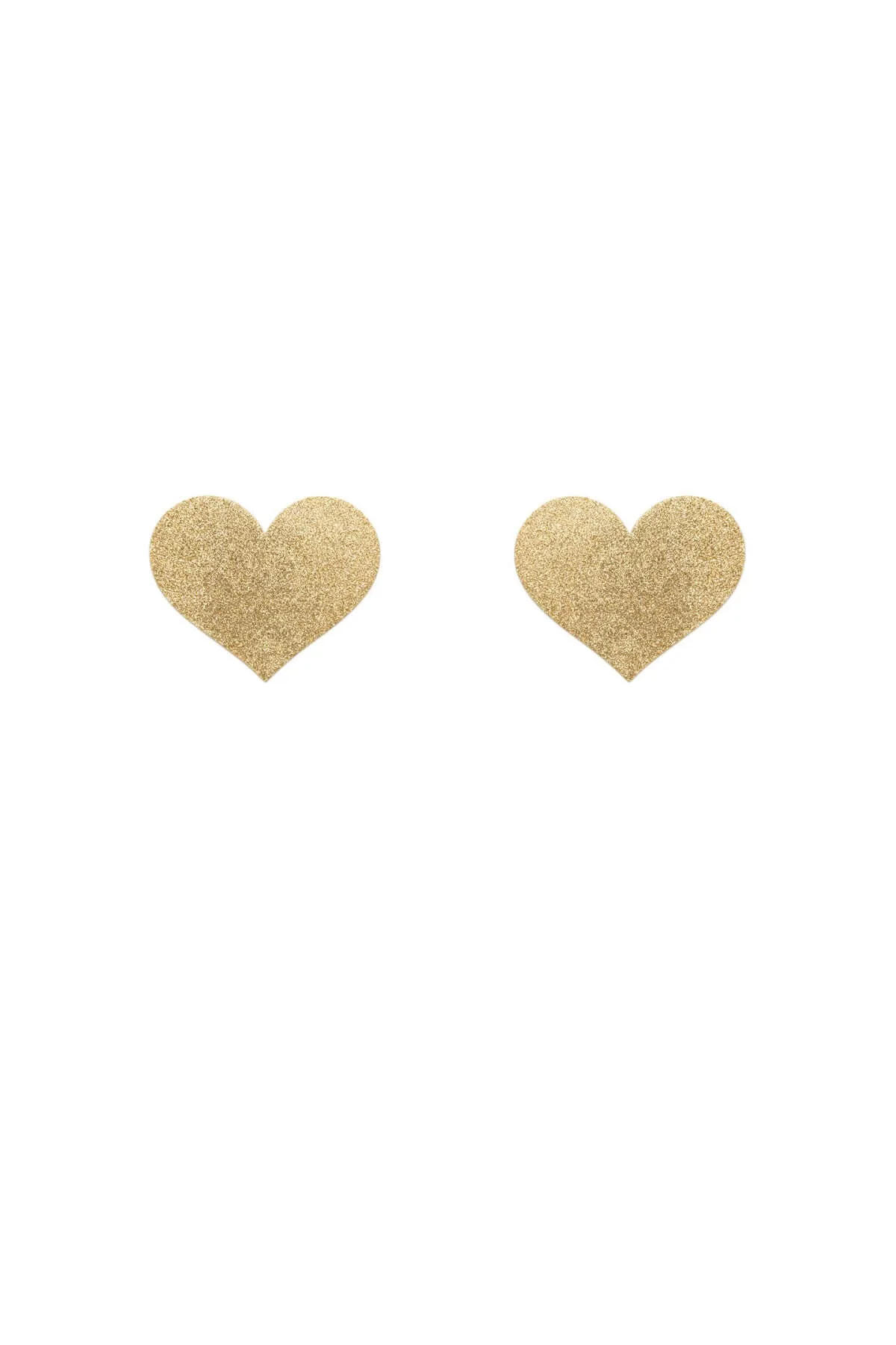 Flash Heart Pasties • Gold