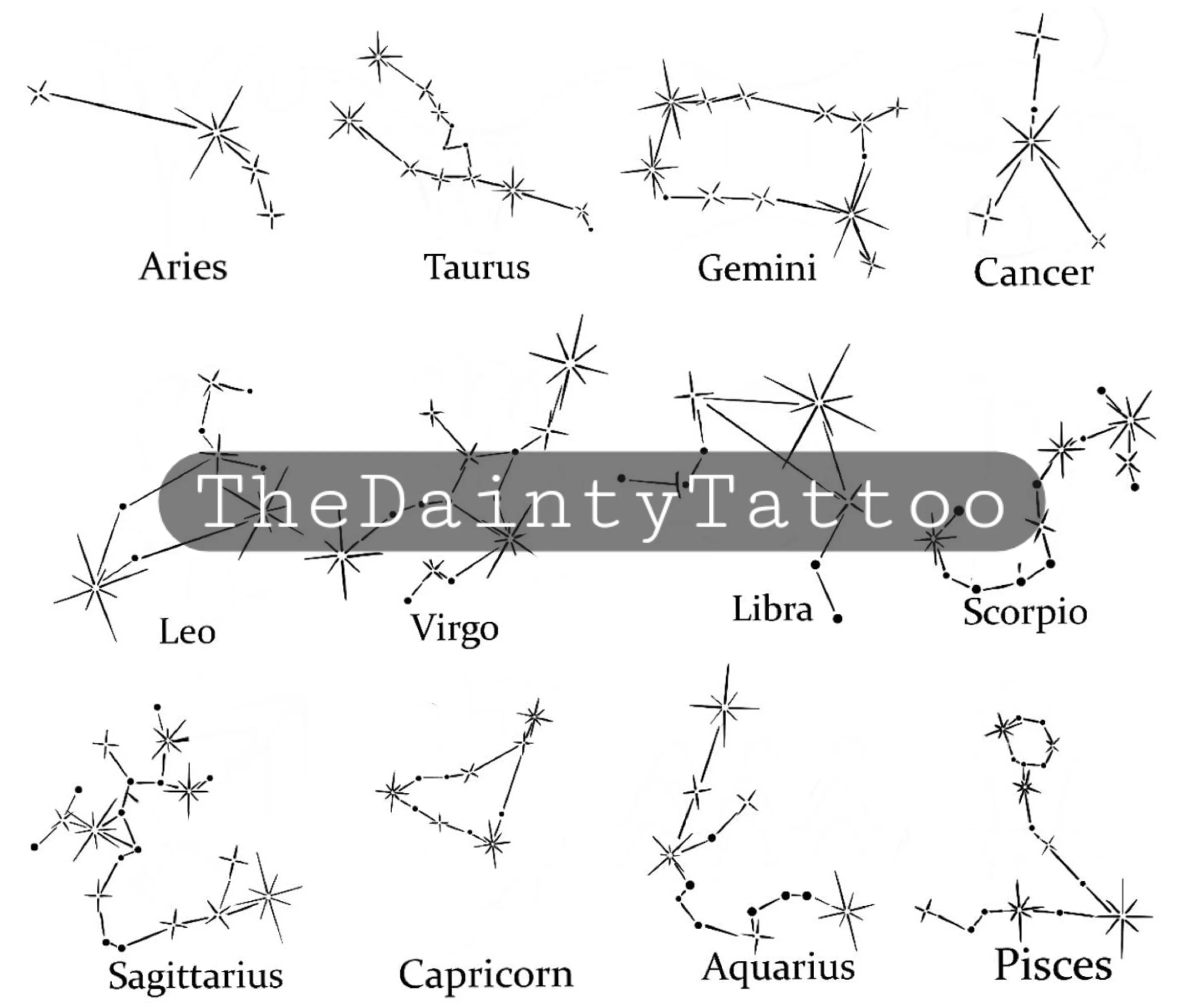Flash Zodiac Constellation