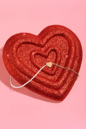 Golden Heart Pearl Chain Necklace