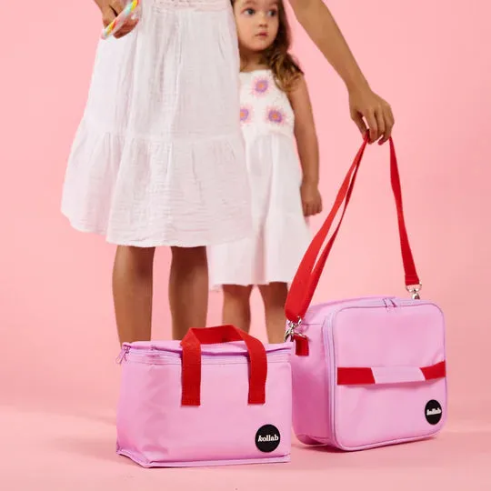 Kollab Insulated Bento Lunch Bag - Flamingo Pink