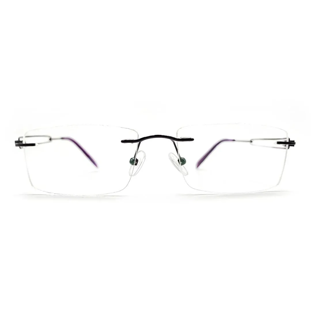 Lightweight Eyeglasses Rimless Frame Like Sunfire-SFE004
