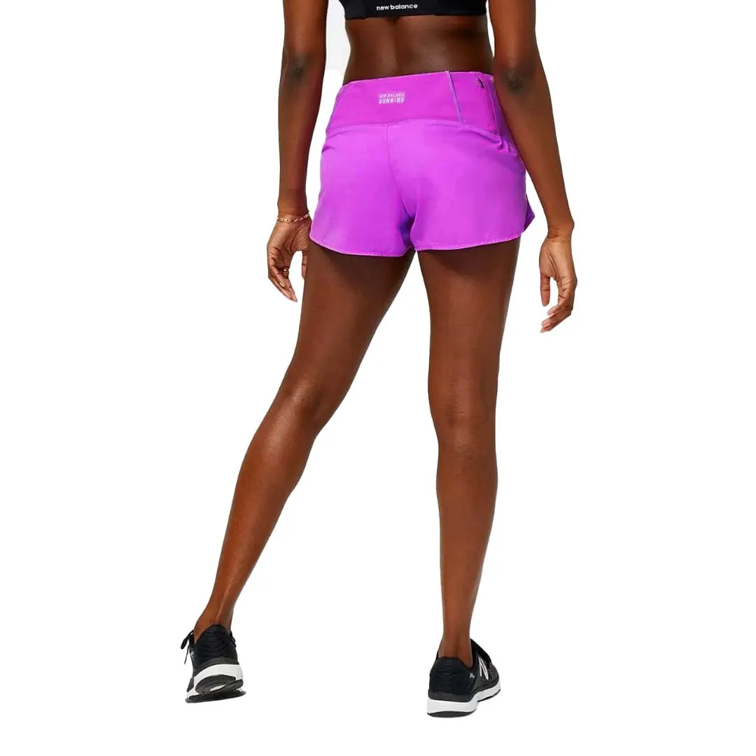 New Balance - Women's Impact Run 3" Shorts (WS21267 COM)