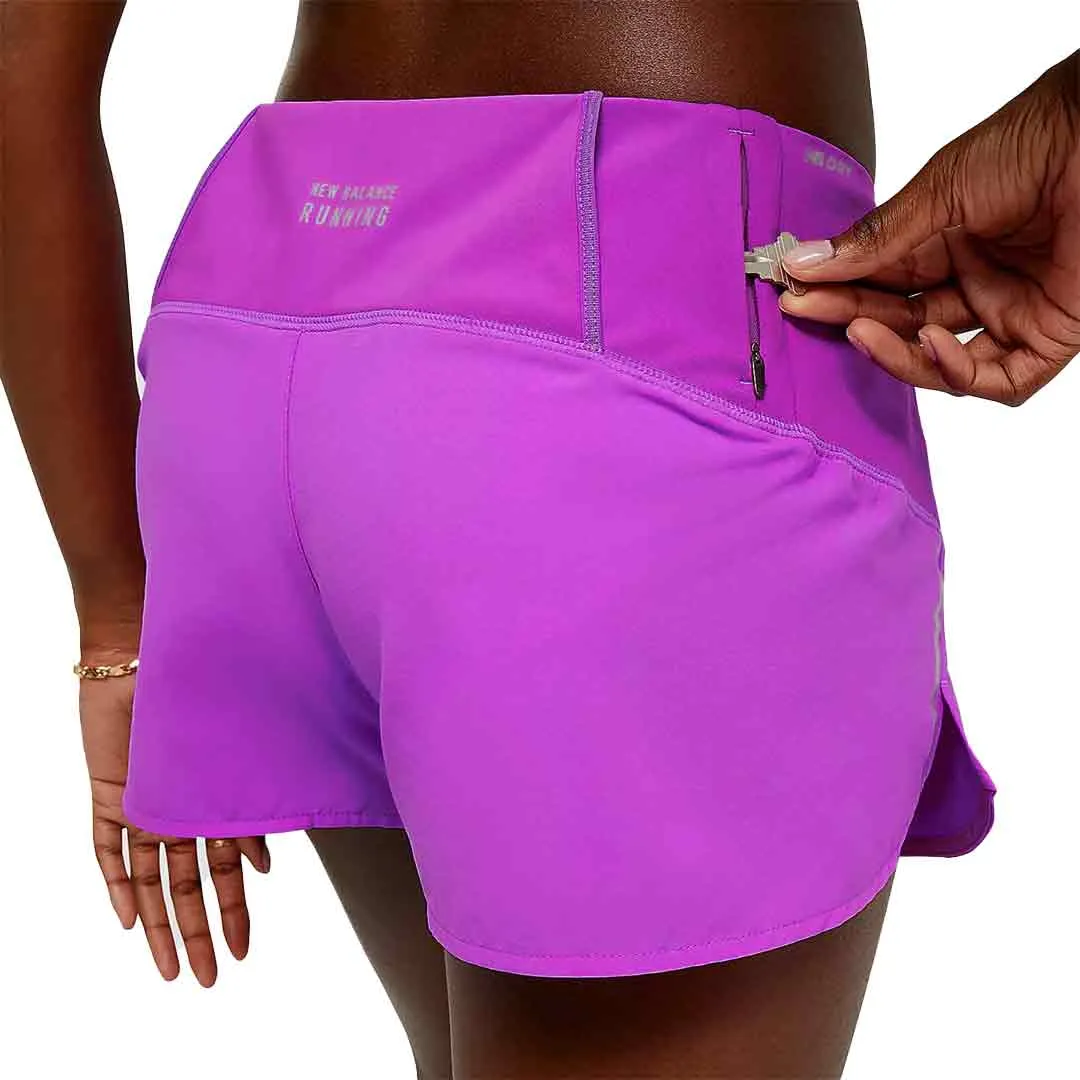 New Balance - Women's Impact Run 3" Shorts (WS21267 COM)