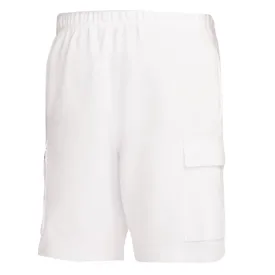Nike Blue Swoosh Pockets White Shorts