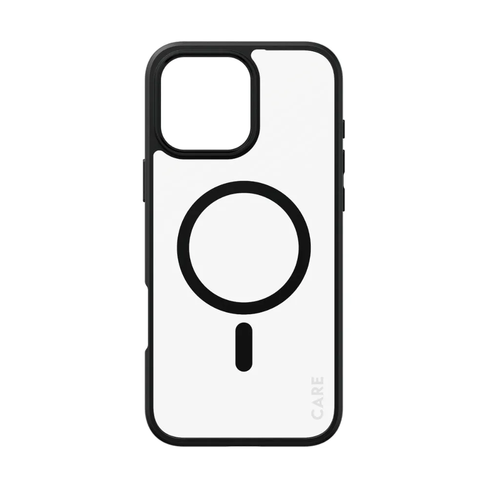PANZERGLASS Care Iphone 16 Pro Max 3 In 1 Bundle Uwf Privacy Black Hoops Care Ms Case