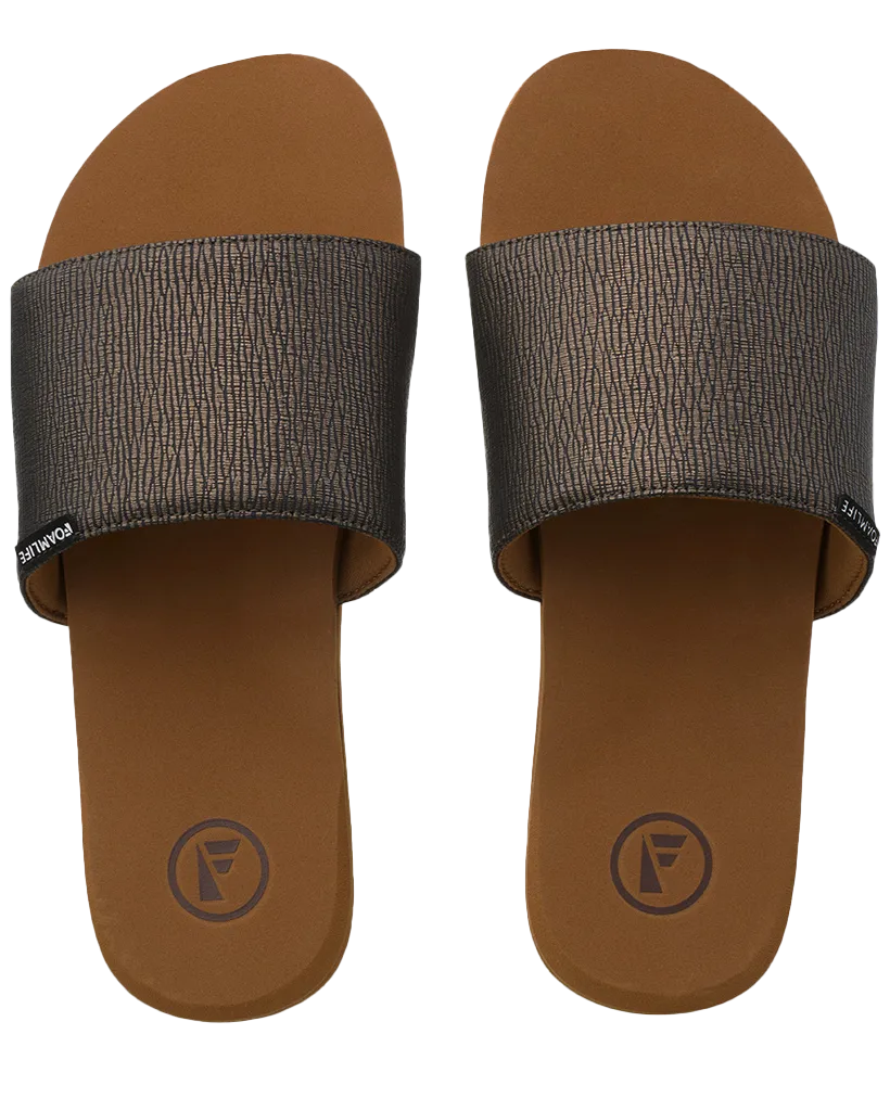 Seales Earth Sliders in Brown
