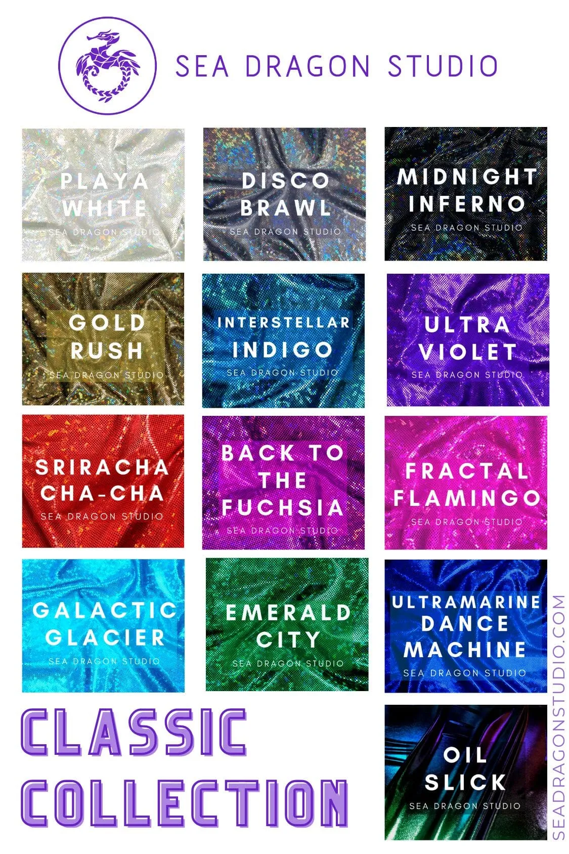 Sequin Hood with Chains | 6 Colors