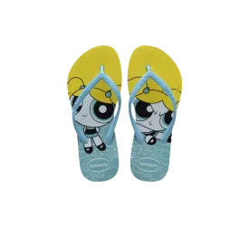 Slim Powerpuff Girls Flip Flops