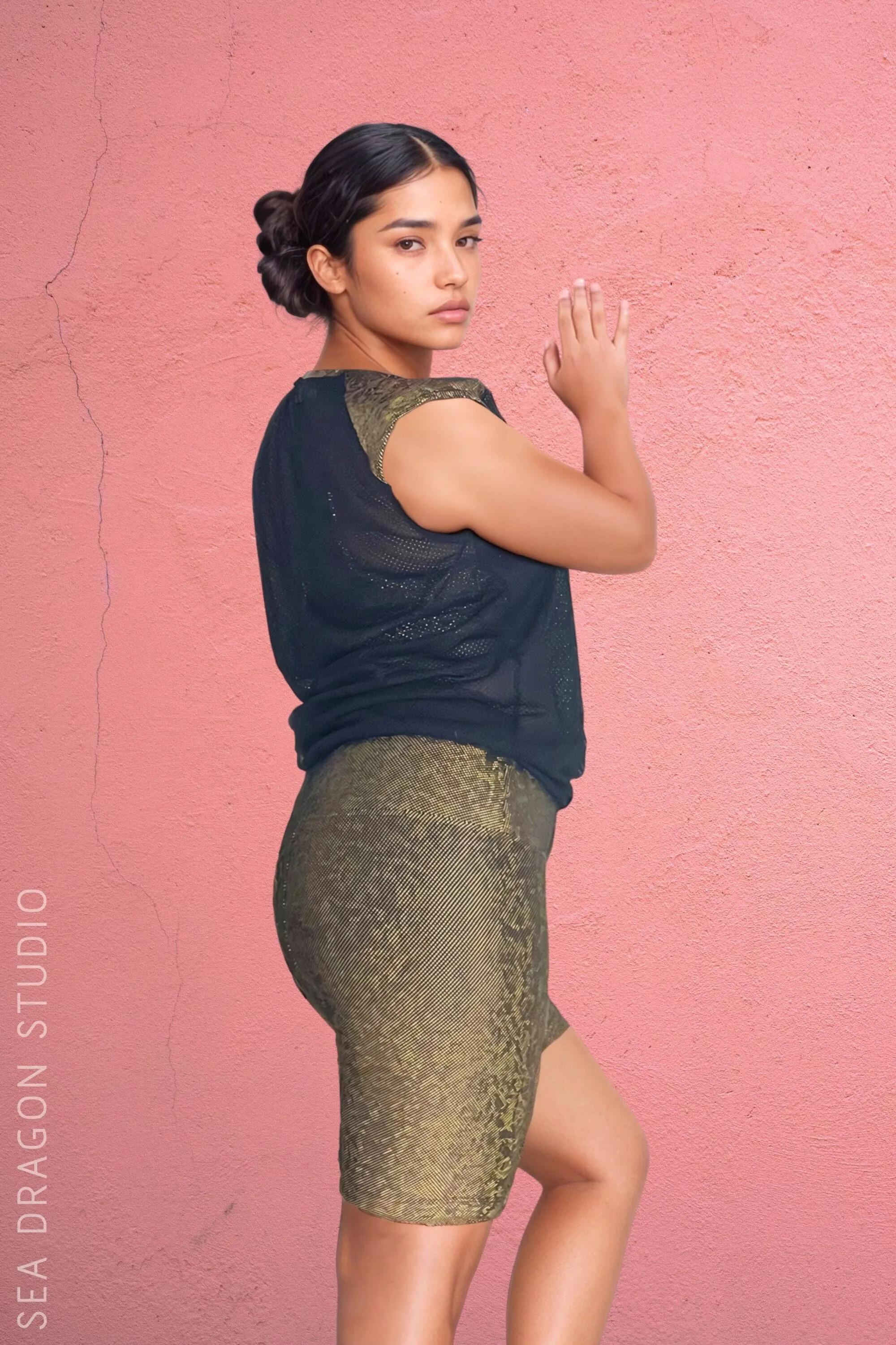 Spectra Holo & Mesh Sleeveless Tshirt | 13 Colors