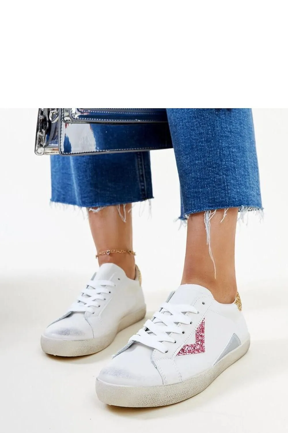 White sneakers