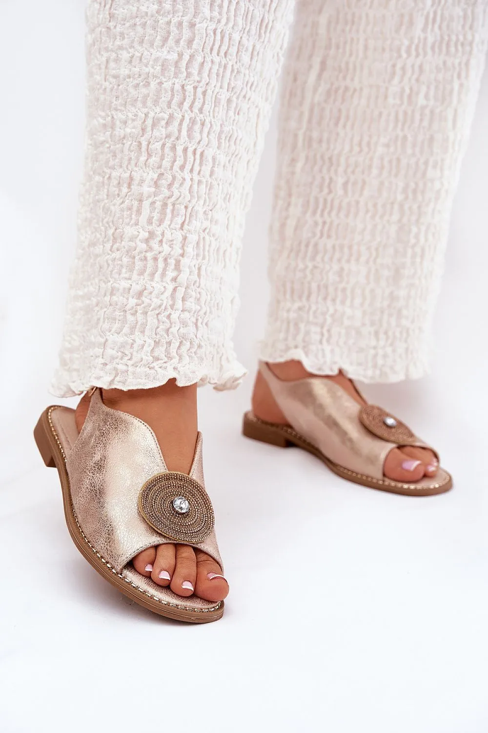 Womens White Sandals